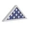 Flash Furniture White Display Case for 9.5 x 5 Veteran Flag HFMHD-GDIS-CRE8-354315-GG - alternate 3